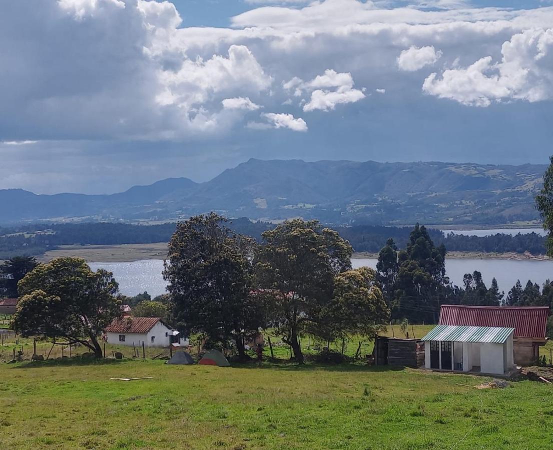 Camping Las Acacias Guatavita Bagian luar foto