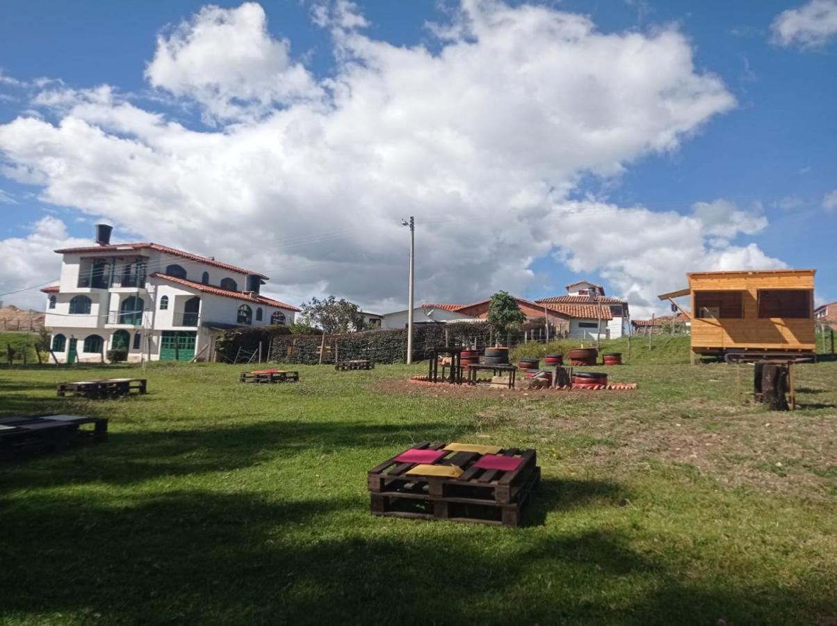 Camping Las Acacias Guatavita Bagian luar foto