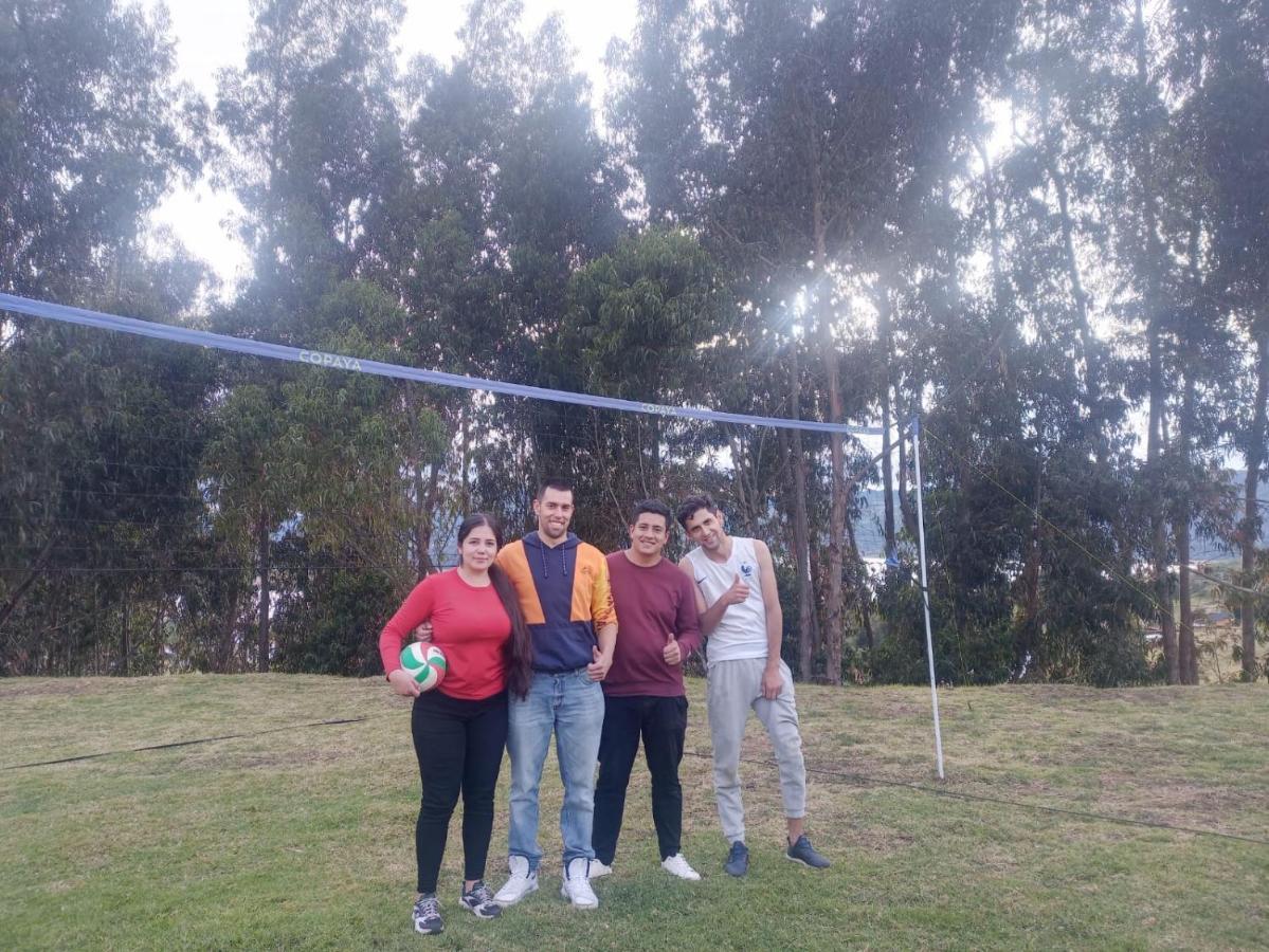 Camping Las Acacias Guatavita Bagian luar foto