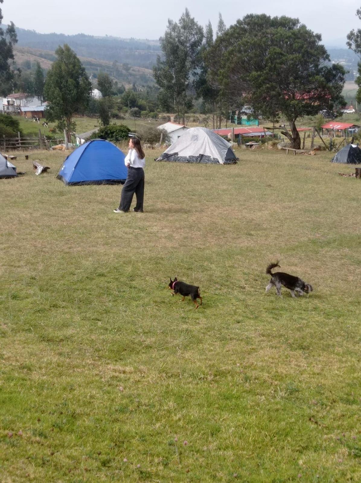 Camping Las Acacias Guatavita Bagian luar foto